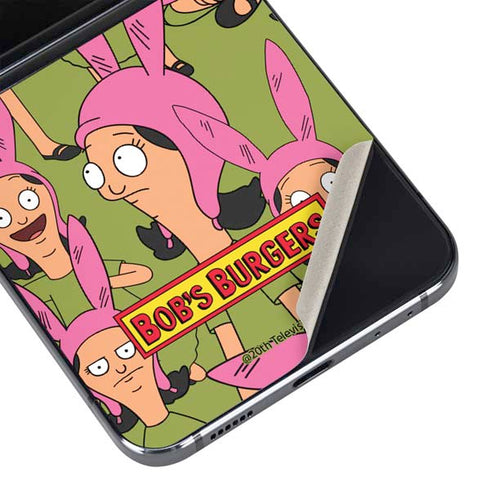 Bobs Burgers Louise Belcher Galaxy Z Flip5 5G Skin
